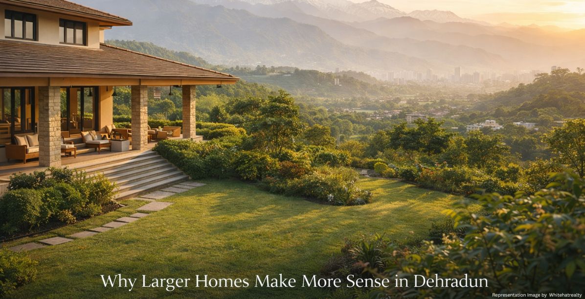 Why Larger Homes Make More Sense in Dehradun